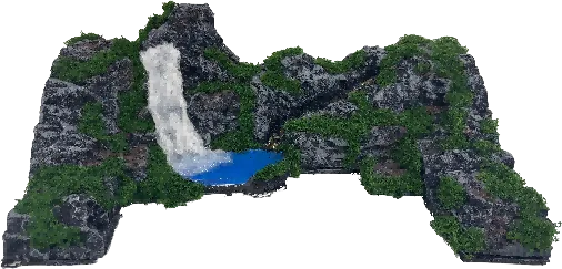 假山造景 · 三维模型